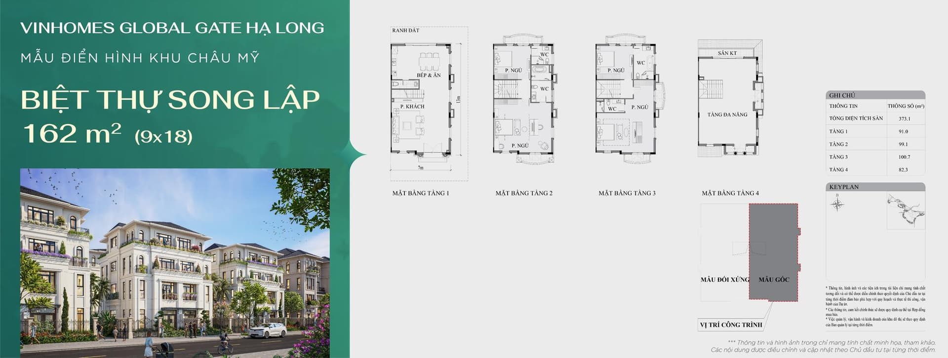 Biệt thự song lập Vinhomes Global Gate — hàng hiếm sau site-tour