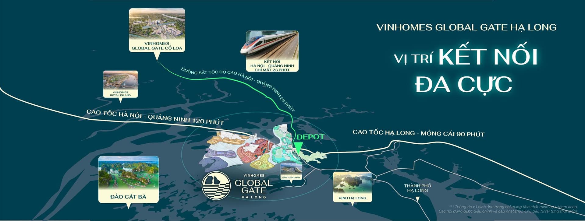 Hạ tầng giao thông — chìa khoá định vị giá trị Vinhomes Global Gate Hạ Long